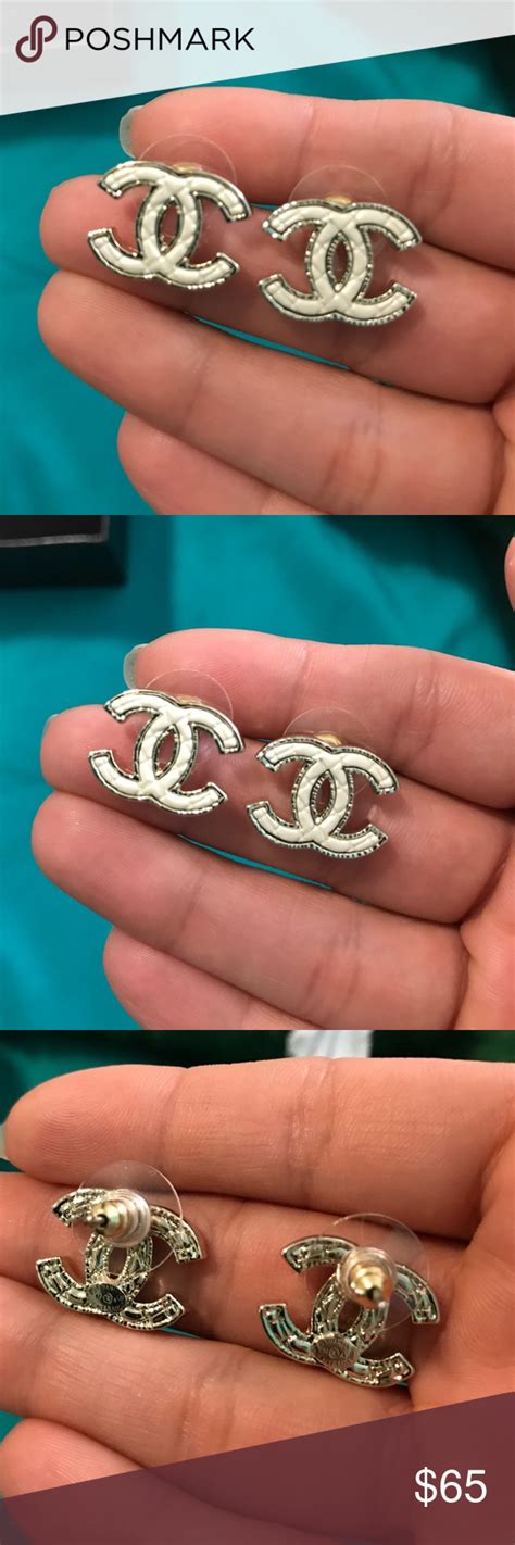 large replica chanel earrings|chanel look alike earrings.